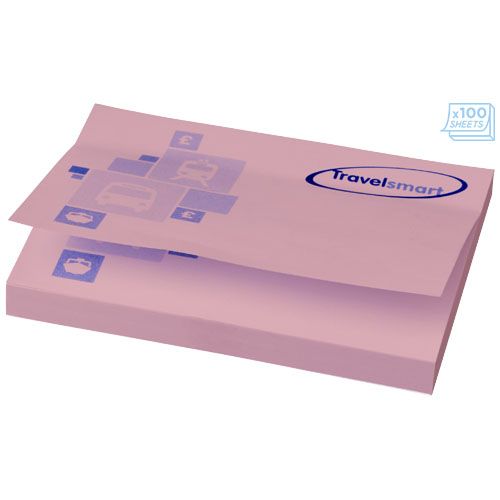 rosa claro Notas adhesivas de 100x75 mm Sticky-Mate®