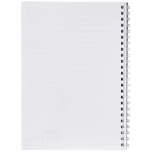 white Libreta A5 con espiral