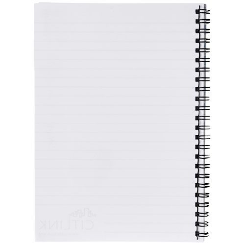 blanco/negro Libreta A5 con espiral