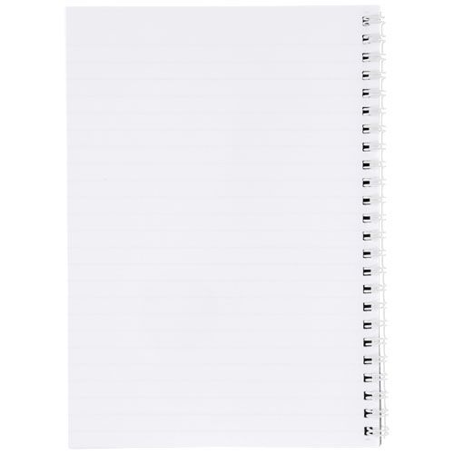 white Libreta A4 con cubierta sintética