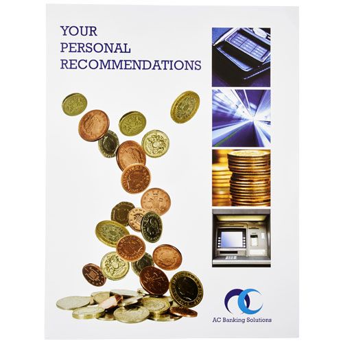 Carpeta A4 con tarjetero 