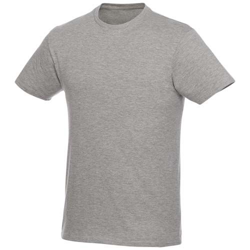 gris chiné Camiseta de manga corta para hombre