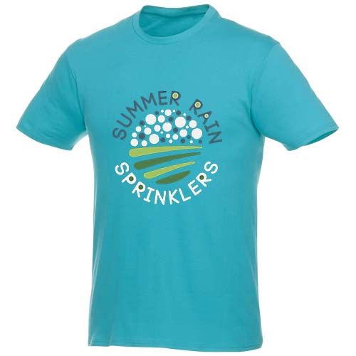 verde agua Camiseta de manga corta para hombre