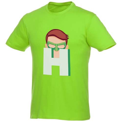 verde manzana Camiseta de manga corta para hombre