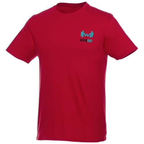 red Camiseta de manga corta para hombre de 150 g/m² Heros