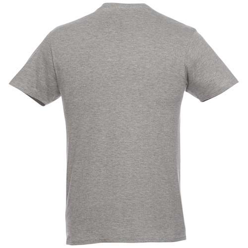 gris chiné Camiseta de manga corta para hombre