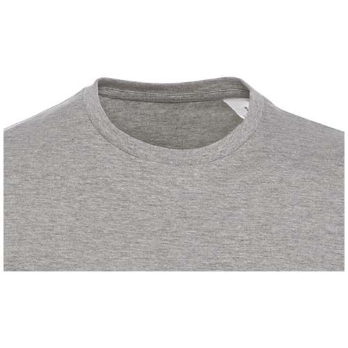 gris chiné Camiseta de manga corta para hombre