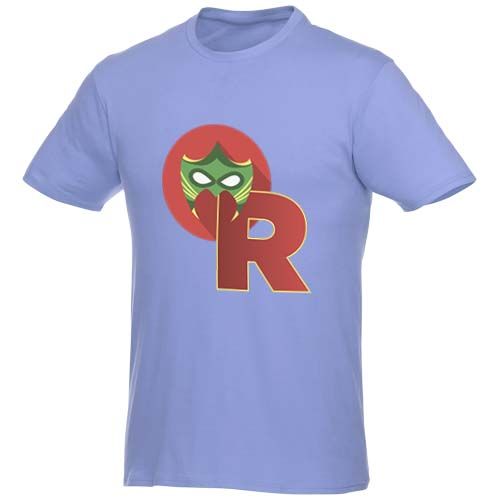 azul claro Camiseta de manga corta para hombre