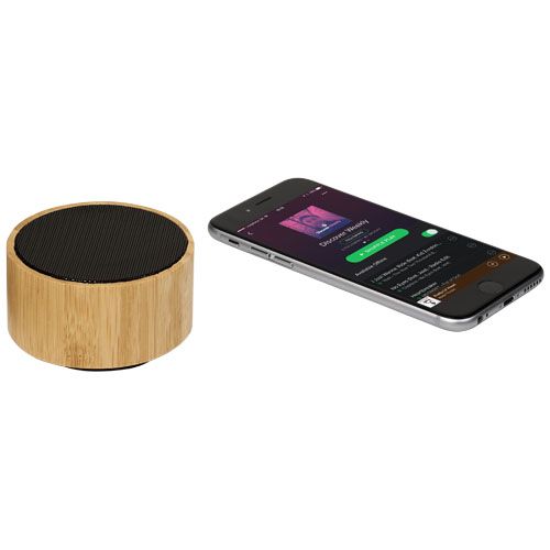 natural/negro Altavoz Bluetooth® de bambú