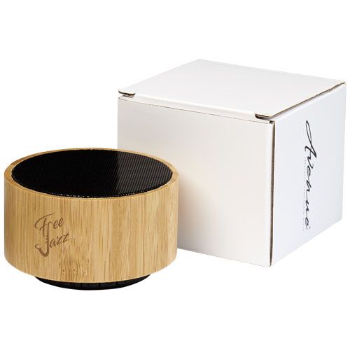 Haut-parleur Bluetooth® en bambou Cosmos - 2
