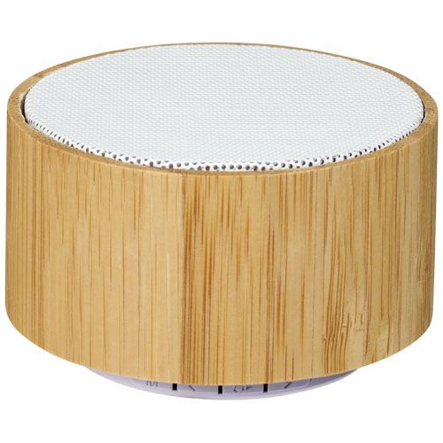 natural/blanco Altavoz Bluetooth® de bambú