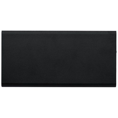 black Batería externa de aluminio de 8000 mAh