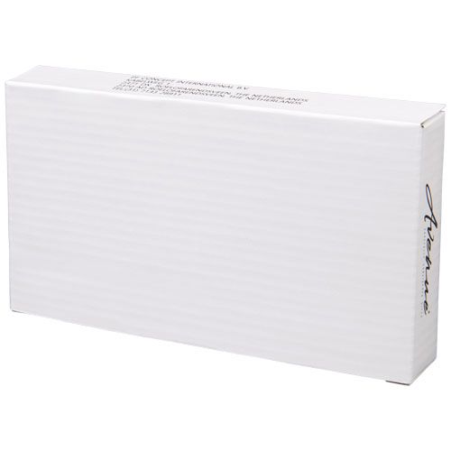 black Batería externa de aluminio de 8000 mAh