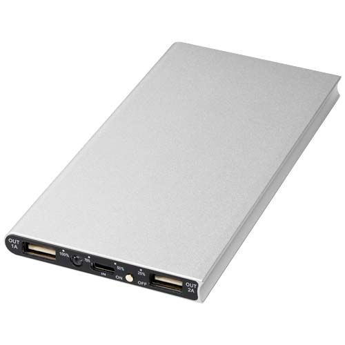 Batería externa de aluminio de 8000 mAh 