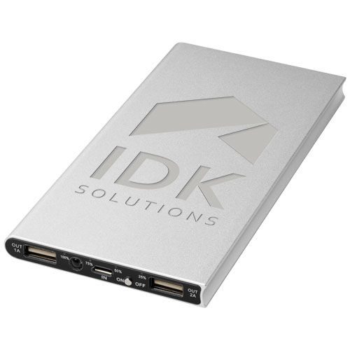 Batería externa de aluminio de 8000 mAh 