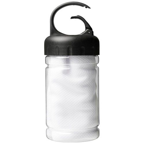 Toalla refrescante en bote de PET 