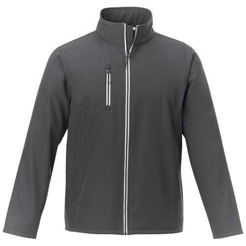gris tormenta Chaqueta softshell para hombre