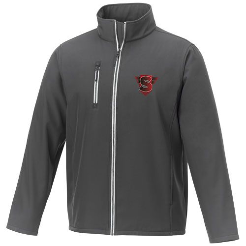 gris tormenta Chaqueta softshell para hombre