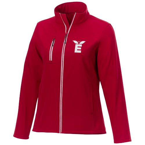 red Chaqueta softshell para mujer