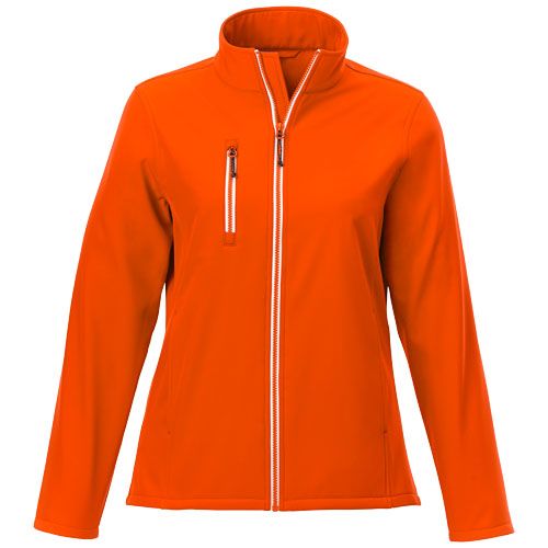 orange Chaqueta softshell para mujer
