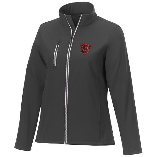 gris tormenta Chaqueta softshell para mujer Orion