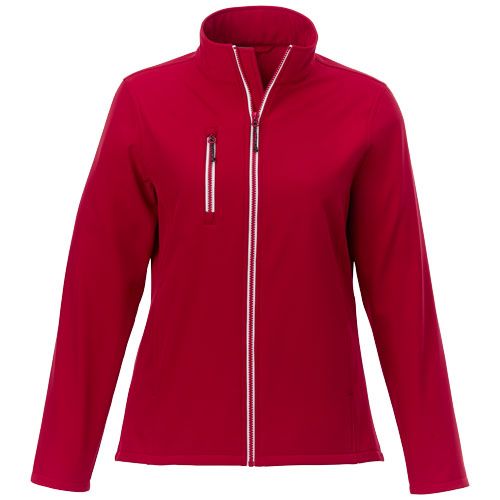 red Chaqueta softshell para mujer