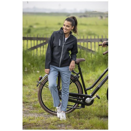 black Chaqueta softshell para mujer Orion