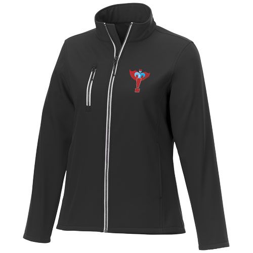 black Chaqueta softshell para mujer Orion
