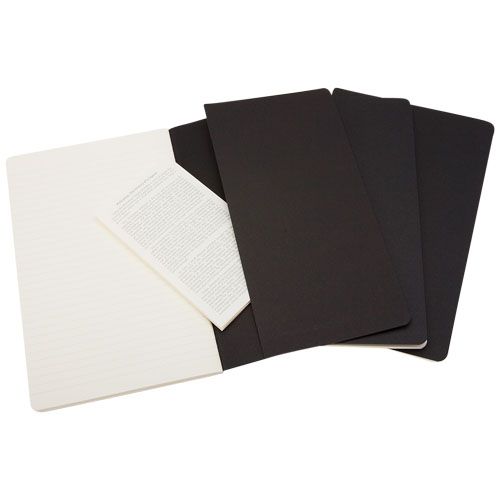 black Cuaderno L rayado