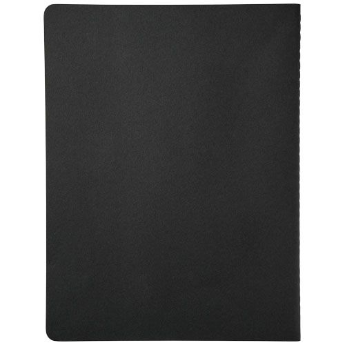 black Libreta XL rayada