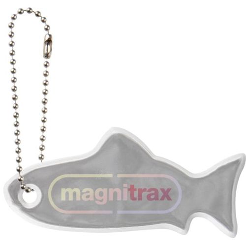 white Colgante pez de PVC reflectante H-12 RFX™