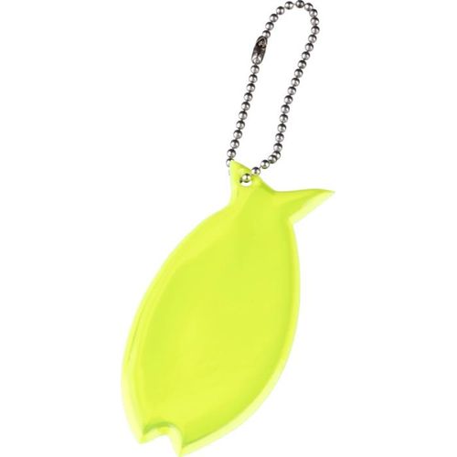 amarillo neón Colgante pez de PVC reflectante H-12 RFX™