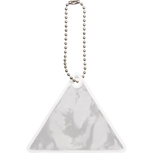 white Colgante triangular de PVC reflectante H-12 RFX™