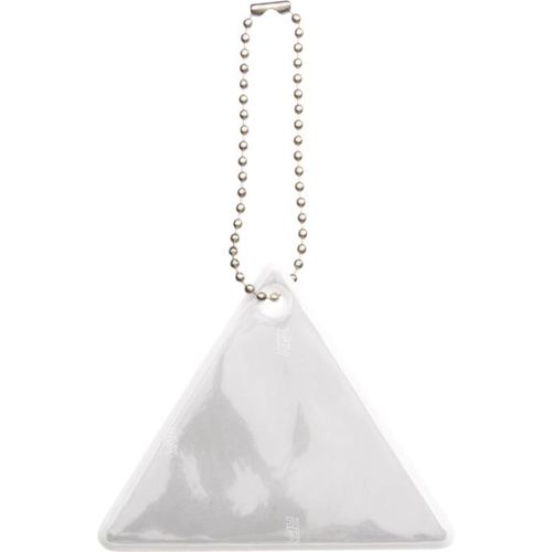 white Colgante triangular de PVC reflectante H-12 RFX™