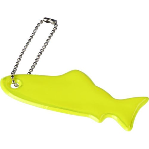 amarillo neón Colgante de tiburón de PVC reflectante H-12 RFX™