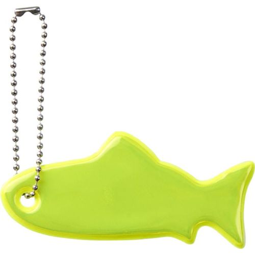 amarillo neón Colgante de tiburón de PVC reflectante H-12 RFX™
