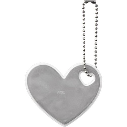 Colgante de corazón de PVC reflectante H-12 RFX™