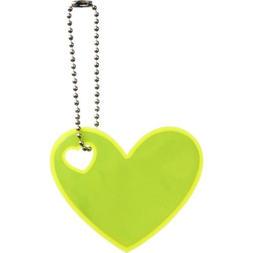 Colgante de corazón de PVC reflectante H-12 RFX™