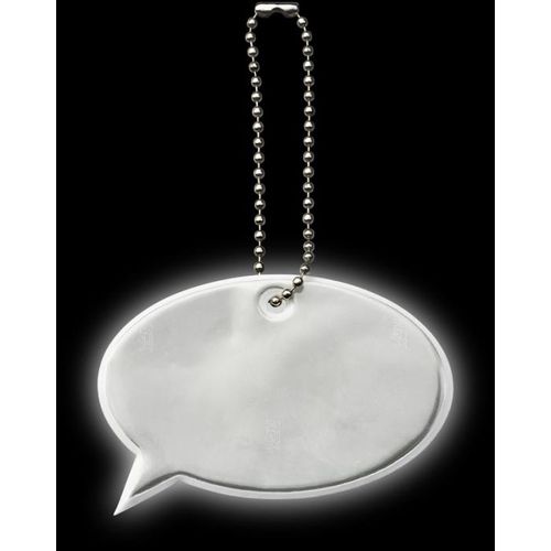 white Colgante de globo de PVC reflectante H-12 RFX™
