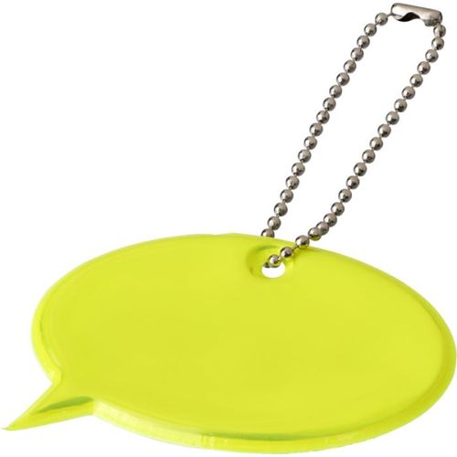 amarillo neón Colgante de globo de PVC reflectante H-12 RFX™