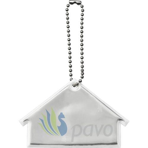 white Colgante de casa de PVC reflectante H-12 RFX™