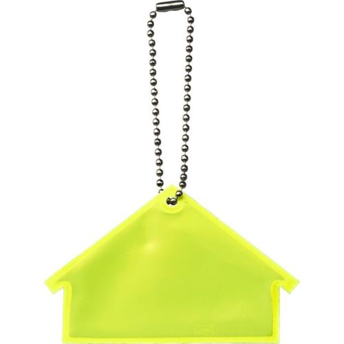 amarillo neón Colgante de casa de PVC reflectante H-12 RFX™