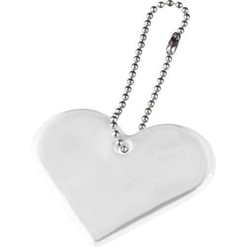 COLGANTE DE CORAZÓN DE PVC REFLECTANTE H-16 RFX™