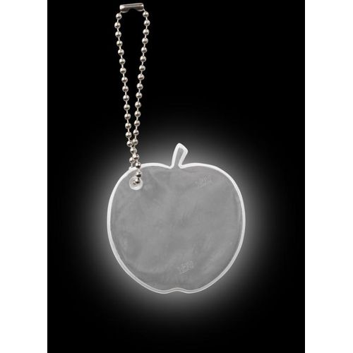 white Colgante de manzana de PVC reflectante H-16 RFX™