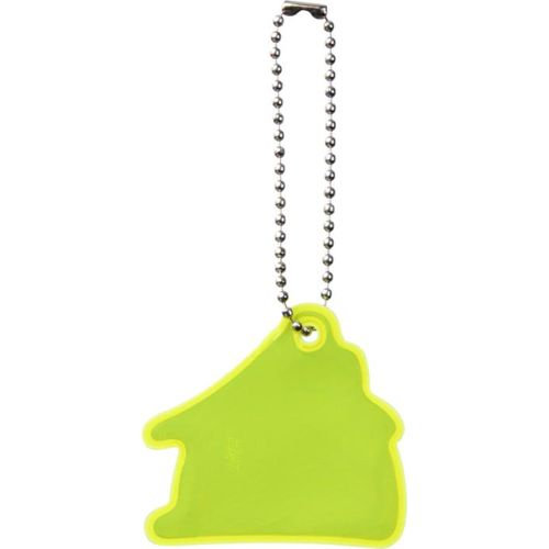 amarillo neón Colgante de casa de PVC reflectante H-16 RFX™
