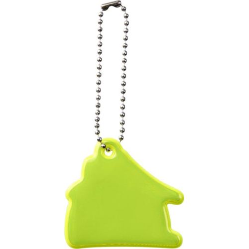 amarillo neón Colgante de casa de PVC reflectante H-16 RFX™