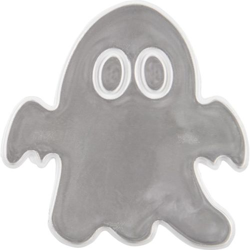 white Pegatina de fantasma prqueño de PVC reflectante S-09 RFX™
