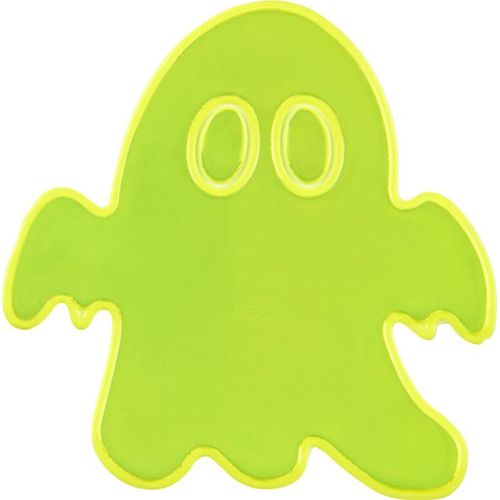 amarillo neón Pegatina de fantasma prqueño de PVC reflectante S-09 RFX™