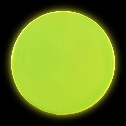 amarillo neón Pegatina de círculo grande de PVC reflectante S-06 RFX™