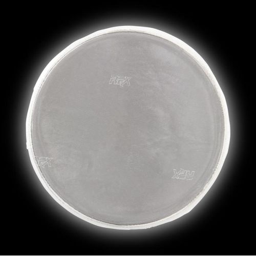 white Pegatina de círculo pequeño de PVC reflectante S-09 RFX™